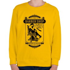 PRINTFASHION Borbély - Gyerek pulóver - Sárga