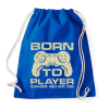 PRINTFASHION Born to Player  - Sportzsák, Tornazsák - Bright royal