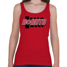 PRINTFASHION BORUTO logo - Női atléta - Cseresznyepiros