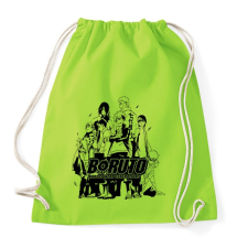 PRINTFASHION Boruto - Sportzsák, Tornazsák - Limezöld tornazsák