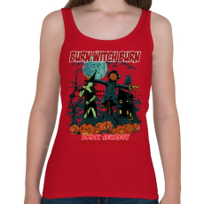 PRINTFASHION Boszorkányégetés - Női atléta - Cseresznyepiros