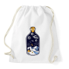 PRINTFASHION Bottle of the night - Sportzsák, Tornazsák - Fehér