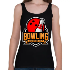 PRINTFASHION Bowling  - Női atléta - Fekete