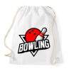 PRINTFASHION Bowling  - Sportzsák, Tornazsák - Fehér