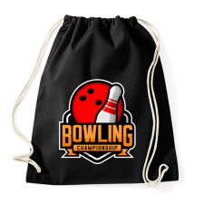 PRINTFASHION Bowling - Sportzsák, Tornazsák - Fekete tornazsák