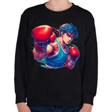 PRINTFASHION Box - Gyerek pulóver - Fekete gyerek pulóver, kardigán