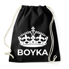 PRINTFASHION BOYKA 2 - Sportzsák, Tornazsák - Fekete tornazsák