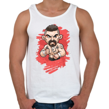 PRINTFASHION BOYKA - Férfi atléta - Fehér atléta, trikó