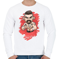 PRINTFASHION BOYKA - Férfi pulóver - Fehér