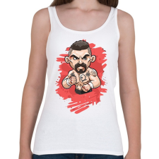 PRINTFASHION BOYKA - Női atléta - Fehér női felső
