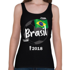 PRINTFASHION Brazília - Női atléta - Fekete