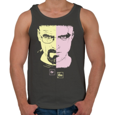 PRINTFASHION brBA - Férfi atléta - Sötétszürke atléta, trikó