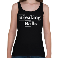 PRINTFASHION BrBalls - Női atléta - Fekete