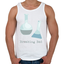 PRINTFASHION Breaking bad - Férfi atléta - Fehér atléta, trikó