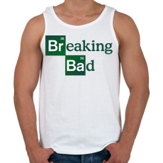PRINTFASHION Breaking Bad - Férfi atléta - Fehér