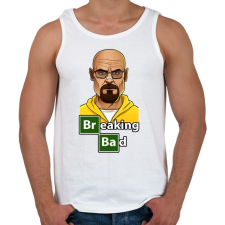 PRINTFASHION Breaking Bad - Férfi atléta - Fehér atléta, trikó