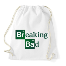 PRINTFASHION Breaking Bad Logo - Sportzsák, Tornazsák - Fehér tornazsák