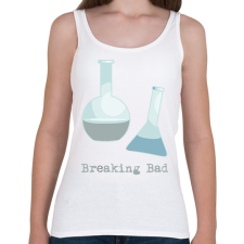 PRINTFASHION Breaking bad - Női atléta - Fehér női trikó