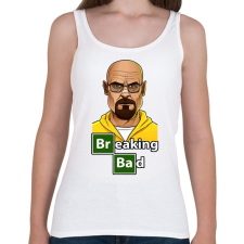 PRINTFASHION Breaking Bad - Női atléta - Fehér női trikó