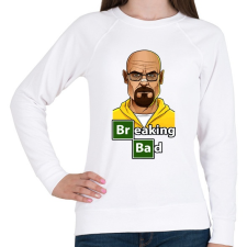 PRINTFASHION Breaking Bad - Női pulóver - Fehér női pulóver, kardigán