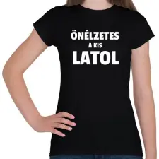 PRINTFASHION BRIAN ÉLETE  - Női póló - Fekete női póló