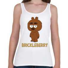 PRINTFASHION Brickleberry: Malloy - Női atléta - Fehér