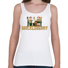 PRINTFASHION Brickleberry - Női atléta - Fehér