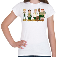 PRINTFASHION Brickleberry - Női póló - Fehér női póló