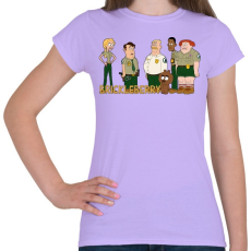 PRINTFASHION Brickleberry - Női póló - Viola