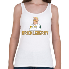 PRINTFASHION Brickleberry: Woody - Női atléta - Fehér