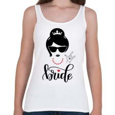 PRINTFASHION Bride - Női atléta - Fehér női trikó