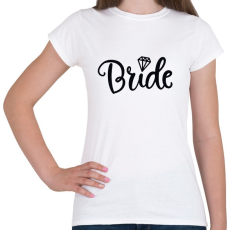 PRINTFASHION Bride - Női póló - Fehér