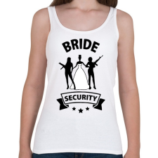 PRINTFASHION Bride Security - Női atléta - Fehér női trikó