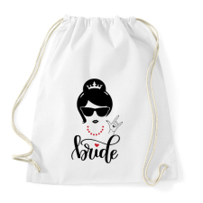 PRINTFASHION Bride - Sportzsák, Tornazsák - Fehér tornazsák