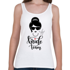 PRINTFASHION Bride Team 1 - Női atléta - Fehér női trikó