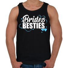 PRINTFASHION Brides BEST - Férfi atléta - Fekete atléta, trikó