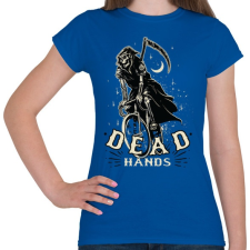 PRINTFASHION Bringás halál - Női póló - Királykék női póló