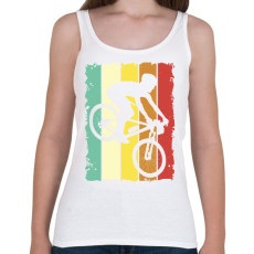 PRINTFASHION Bringás - Női atléta - Fehér