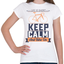 PRINTFASHION Bringázásra fel! - Női póló - Fehér női póló