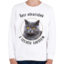 PRINTFASHION Brit rövidszőrű - Legjobb barát - Gyerek pulóver - Fehér gyerek pulóver, kardigán