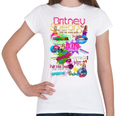 PRINTFASHION britney dreams - Női póló - Fehér