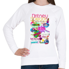 PRINTFASHION britney dreams - Női pulóver - Fehér