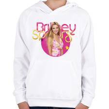 PRINTFASHION britney-fantasy2 - Gyerek kapucnis pulóver - Fehér gyerek pulóver, kardigán