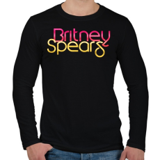 PRINTFASHION britney-fantasy3 - Férfi hosszú ujjú póló - Fekete