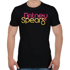 PRINTFASHION britney-fantasy3 - Férfi póló - Fekete