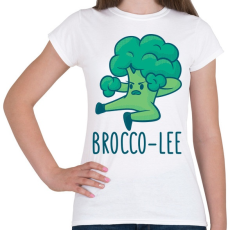 PRINTFASHION Brocco Lee - Női póló - Fehér