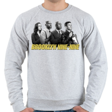 PRINTFASHION Brooklyn Nine-nine B&W - Férfi pulóver - Sport szürke férfi pulóver, kardigán