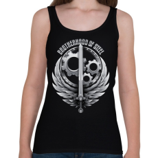 PRINTFASHION Brotherhood Reborn - Női atléta - Fekete