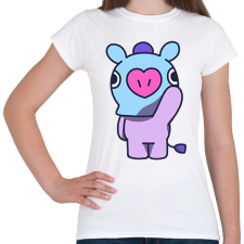 PRINTFASHION BT21 - Női póló - Fehér női póló