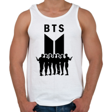 PRINTFASHION BTS 01 - Férfi atléta - Fehér atléta, trikó